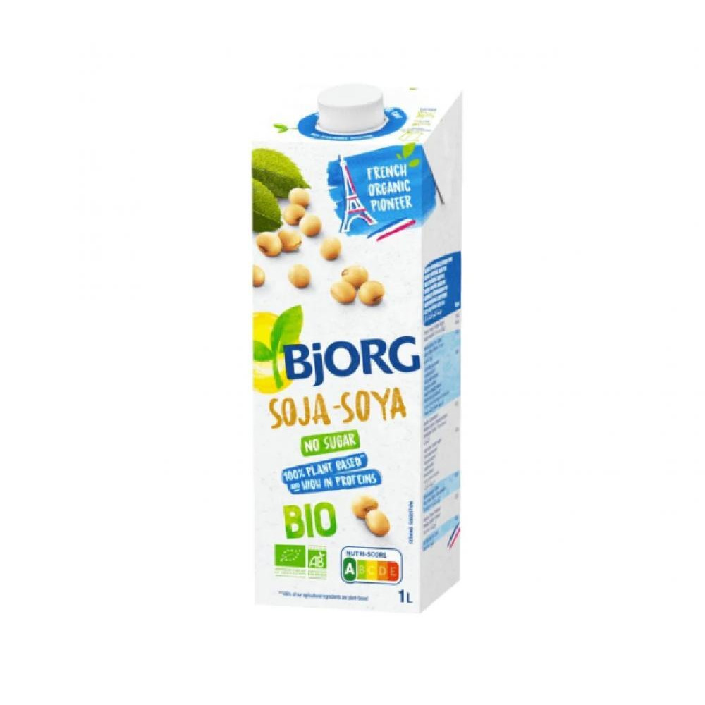 Bjorg Organic Soy No Sugar Drink 1 L - 1