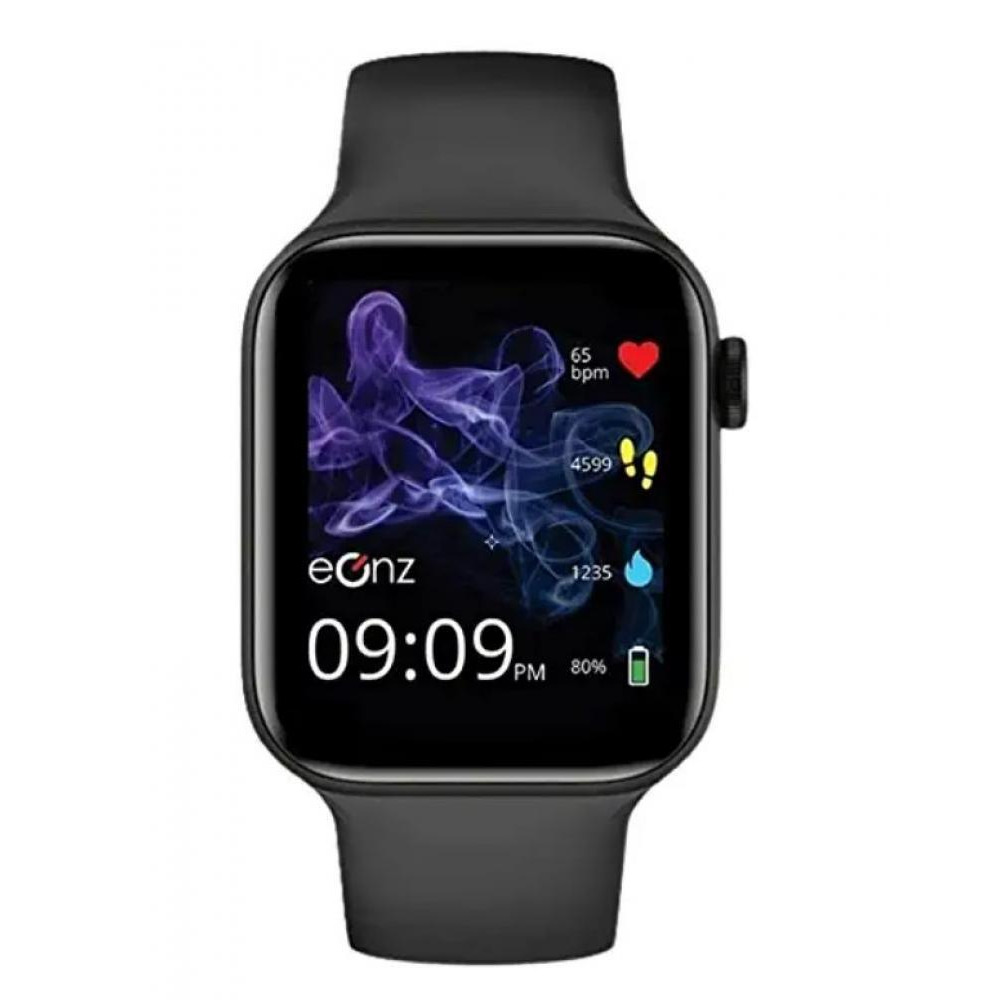 eOnz \/ Smartwatch, Elite black, Display 1.79", Square, Silicone, Compatible with Android and iOS, 30 g - 1