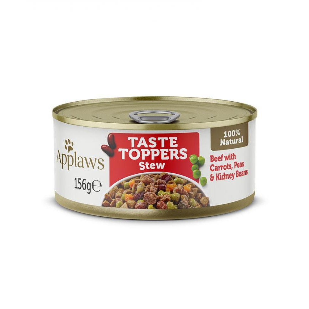 Applaws Taste Topper Dog - Beef & Veg in Stew - Can - 156g - 1