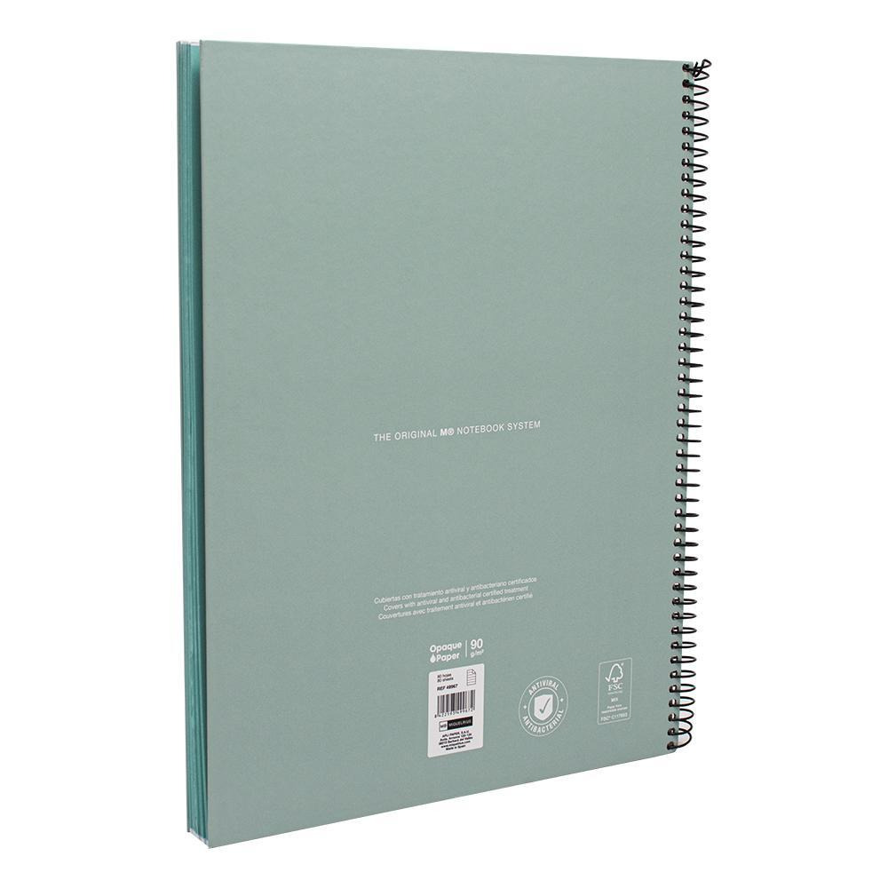 Miquelrius / Notebooks, A4 size, Single line, Spiral, 80 sheets, Blue - 2