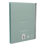 Miquelrius / Notebooks, A4 size, Single line, Spiral, 80 sheets, Blue - 2 miniature