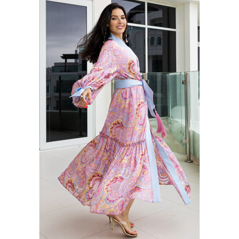 Asian SPIRIT, Pink Paisley QUEEN, Свободный размер (XS-XL) - 4