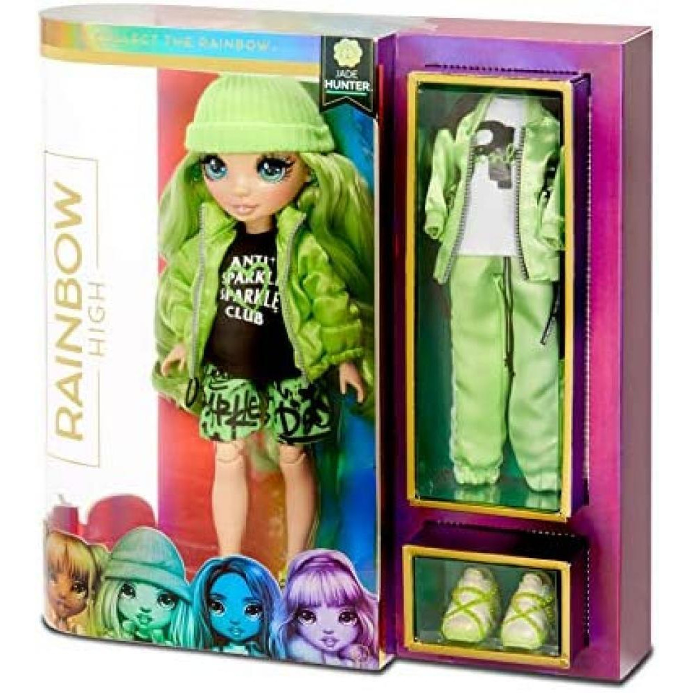 RAINBOW HIGH Fashion Doll Jade Hunter Series 1, multicolor, 569664E7C - 11