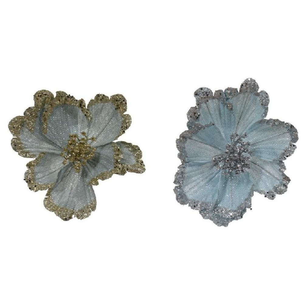 Kaemingk Decoris Цветок На Клипсе, Полиэстер, Ассорти, 1 Шт. - 1