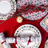 Rsw Christmas Joy 7.5 inch Side Plates Set Of 2 - 4 miniature