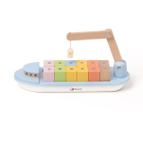 Classic World Build & Sail! Block Boat Playset - 1 miniature