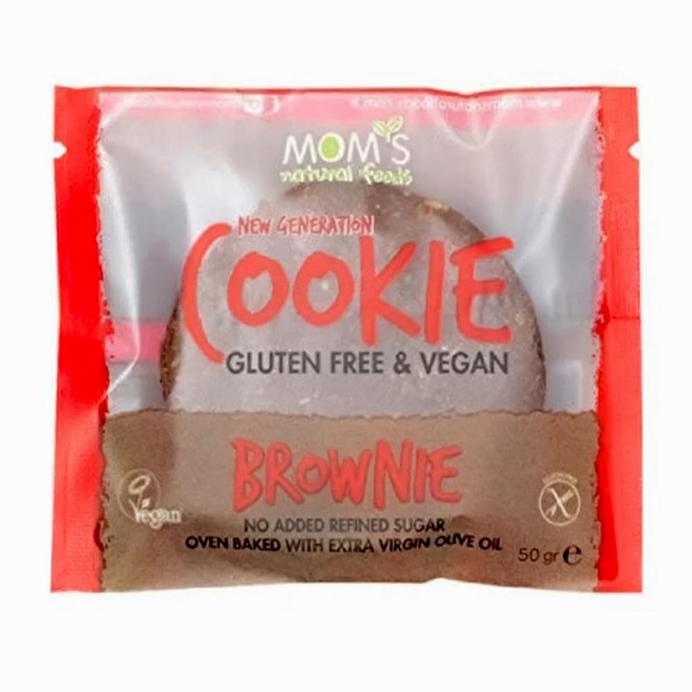 Mom's Natural Foods Cookies, Brownie, 1 Piece - 1
