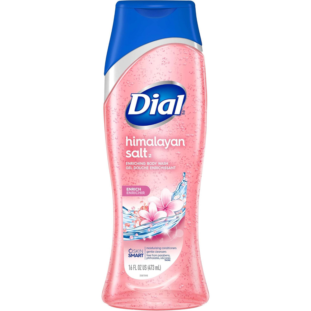 Dial Body Wash, Skin Therapy Himalayan Pink Salt & Water Lily, 16 Fluid Ounces - 1