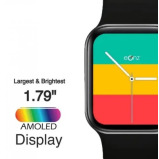 eOnz \/ Smartwatch, Elite black, Display 1.79", Square, Silicone, Compatible with Android and iOS, 30 g - 2 miniature
