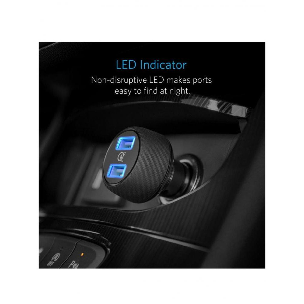 Anker Powerdrive Speed 2 QC в Черном цвете - 4