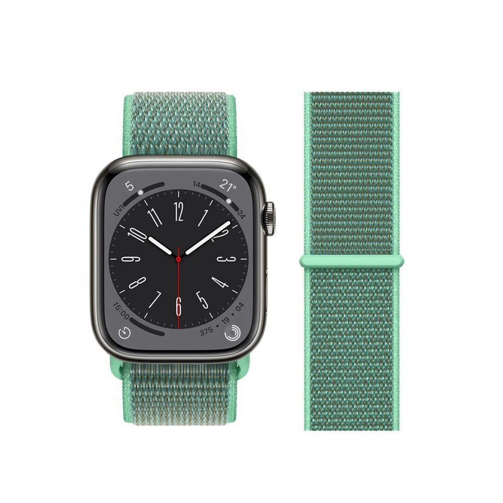 Perfii Nylon Loop Replacement Band for Apple Watch 49, 45, 44, 42 mm Series Ultra 8/7/6/SE/5/4/3 - 2