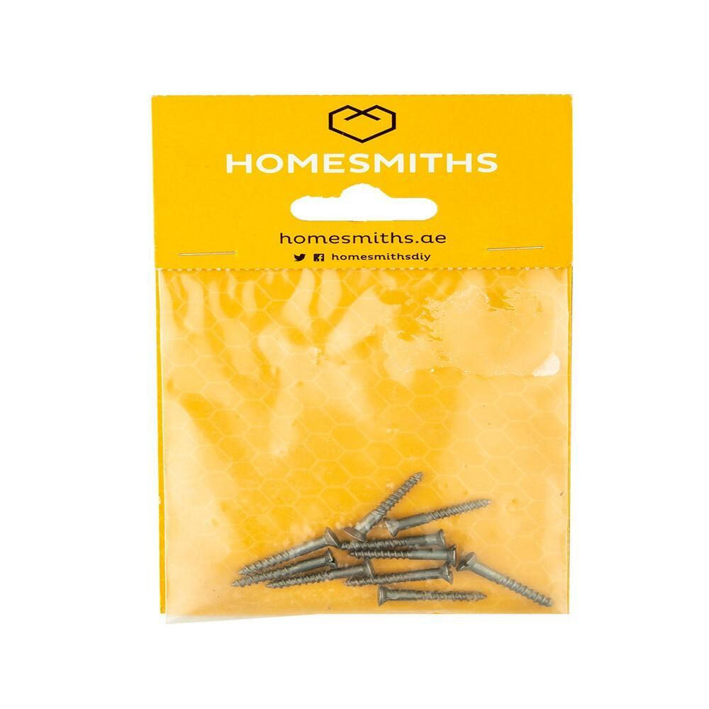 Homesmiths M.S Wood Screw 8mm x 1.25 inch - 1