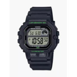 CASIO Water Resistant Resin Band Digital Wrist Watch WS-1400H-1AVDF - 44 mm - Black - 1 miniature