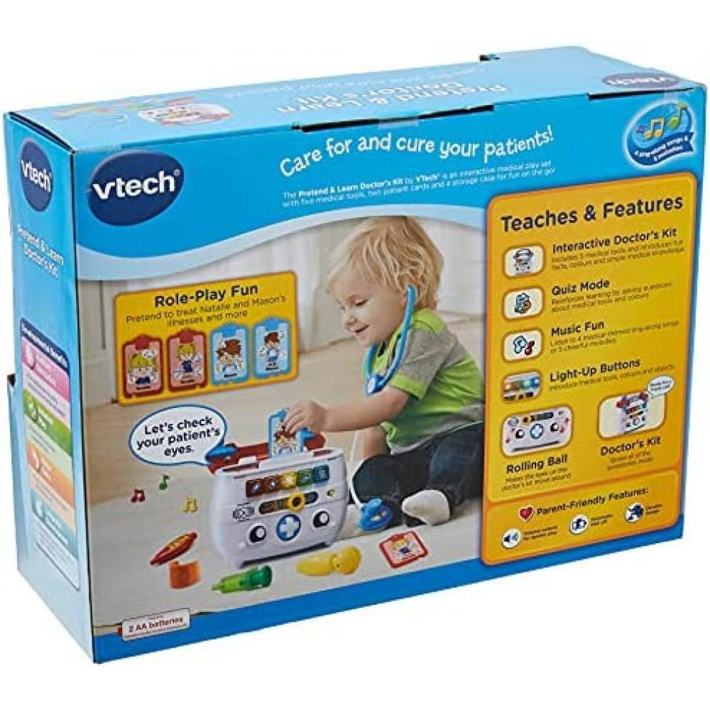Vtech 178303 Pretend And Learn Doctors Kit - Multi-Coloured - 3
