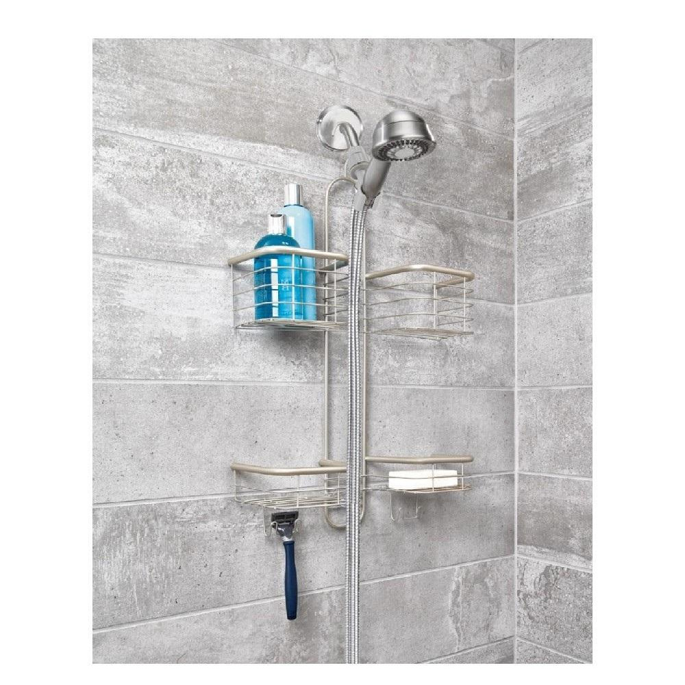 Bosphorus Shower Supplies Organizer, Silver, 27110ES - 2