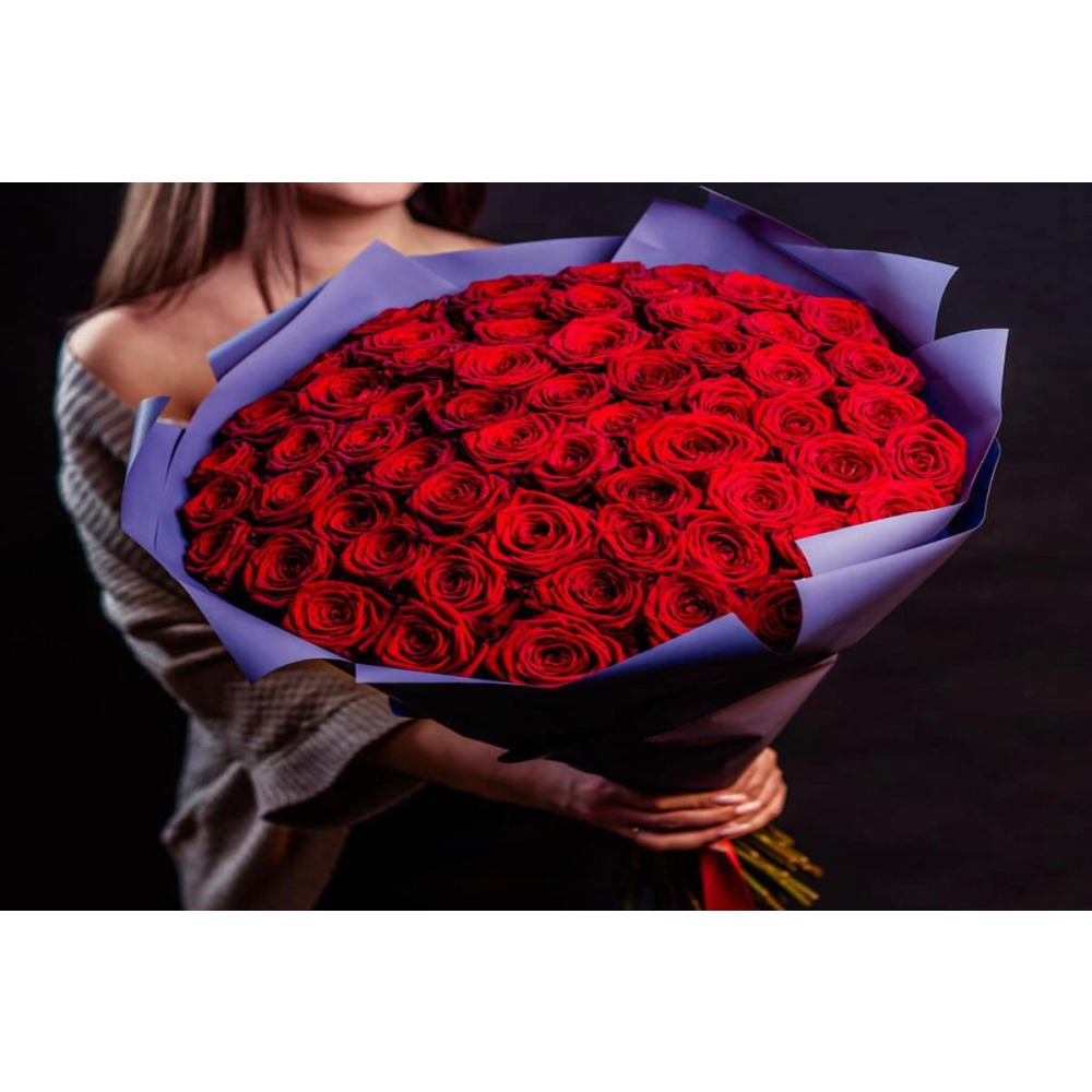 Passion Petal 75 Red Roses - 1