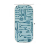 أدوات بساط المطبخ Idry من Inter DESIGN - مقاس صغير 45.72 سم × 22.86 سم أزرق عاجي - 2 miniature