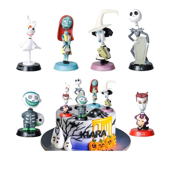 Hilloly Nightmare Before Christmas Figures Set of 6