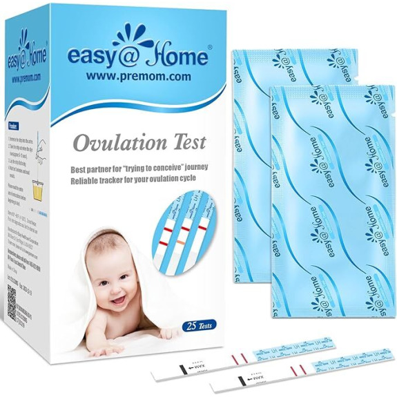 Easy@Home, Ovulation test strips, 25 pcs