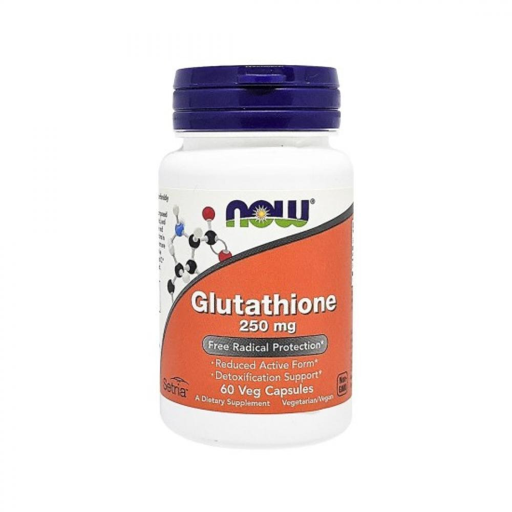 Now Foods Glutathione 500mg 60 Veg Capsules - 1