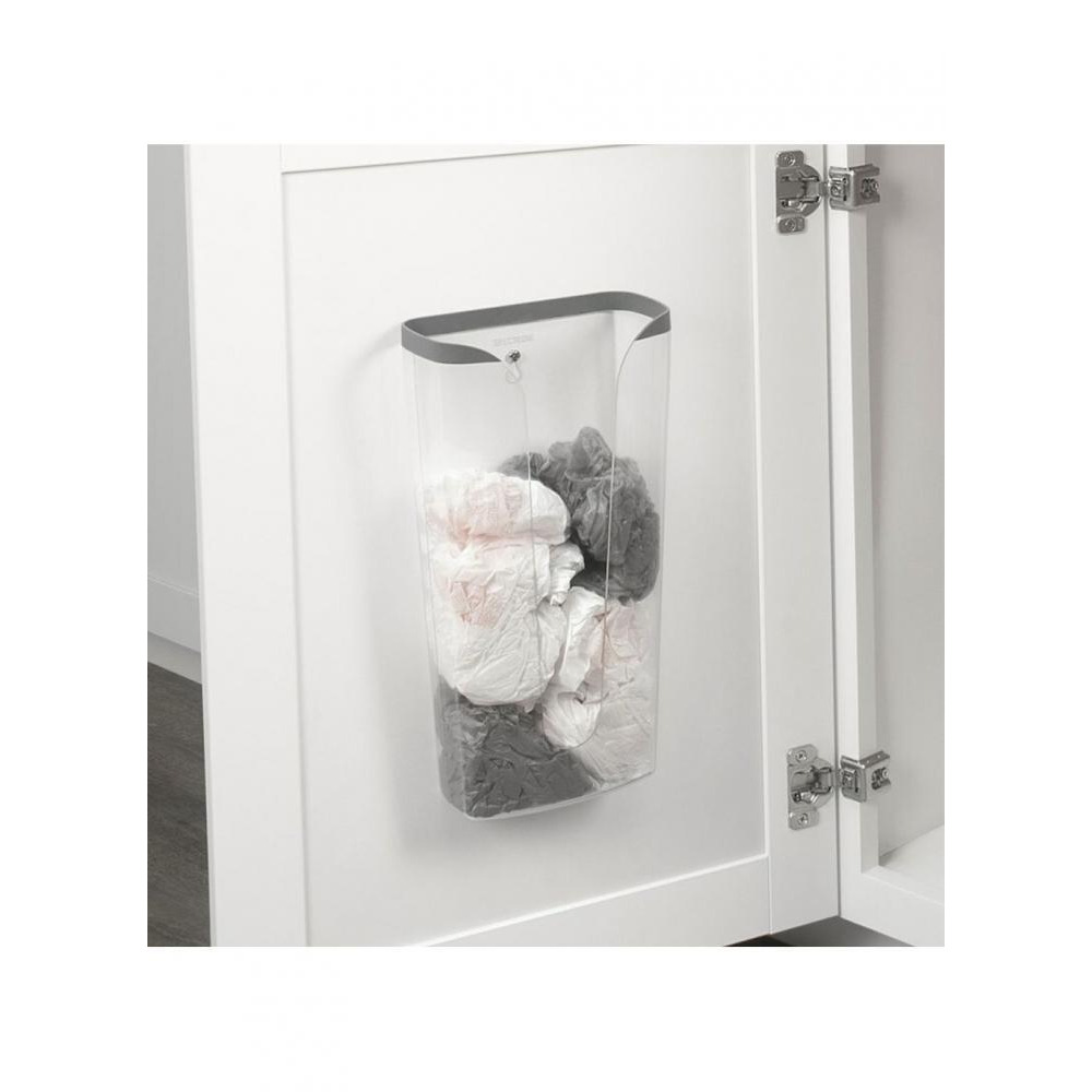 Spectrum Cora Cabinet Wall Mount Recycling Bag Holder - 1