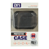 حافظة سماعات ايربودز برو 2 بتصميم كربون، باللون الأسود - 1 miniature