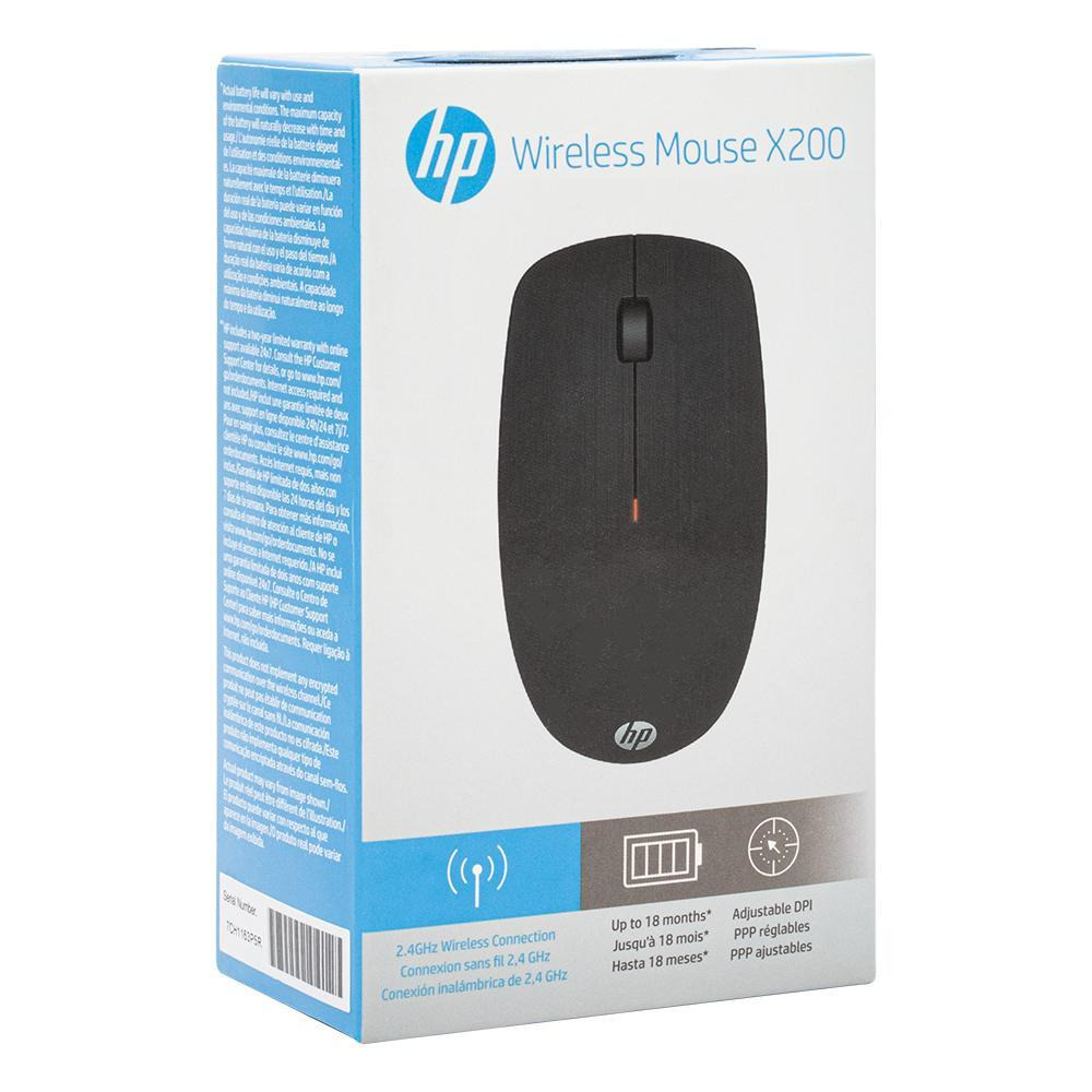 HP / Computer mouse, X200 6VY95AA, Wireless - 8