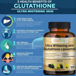 Buy Daitea Ultra Skin Whitening Collagen Glutathione Dietary Supplement -  Anti-aging & Wrinkle, Dark Spot Removal and Hyperpigmentation Care (60  Capsules) in Dubai, UAE