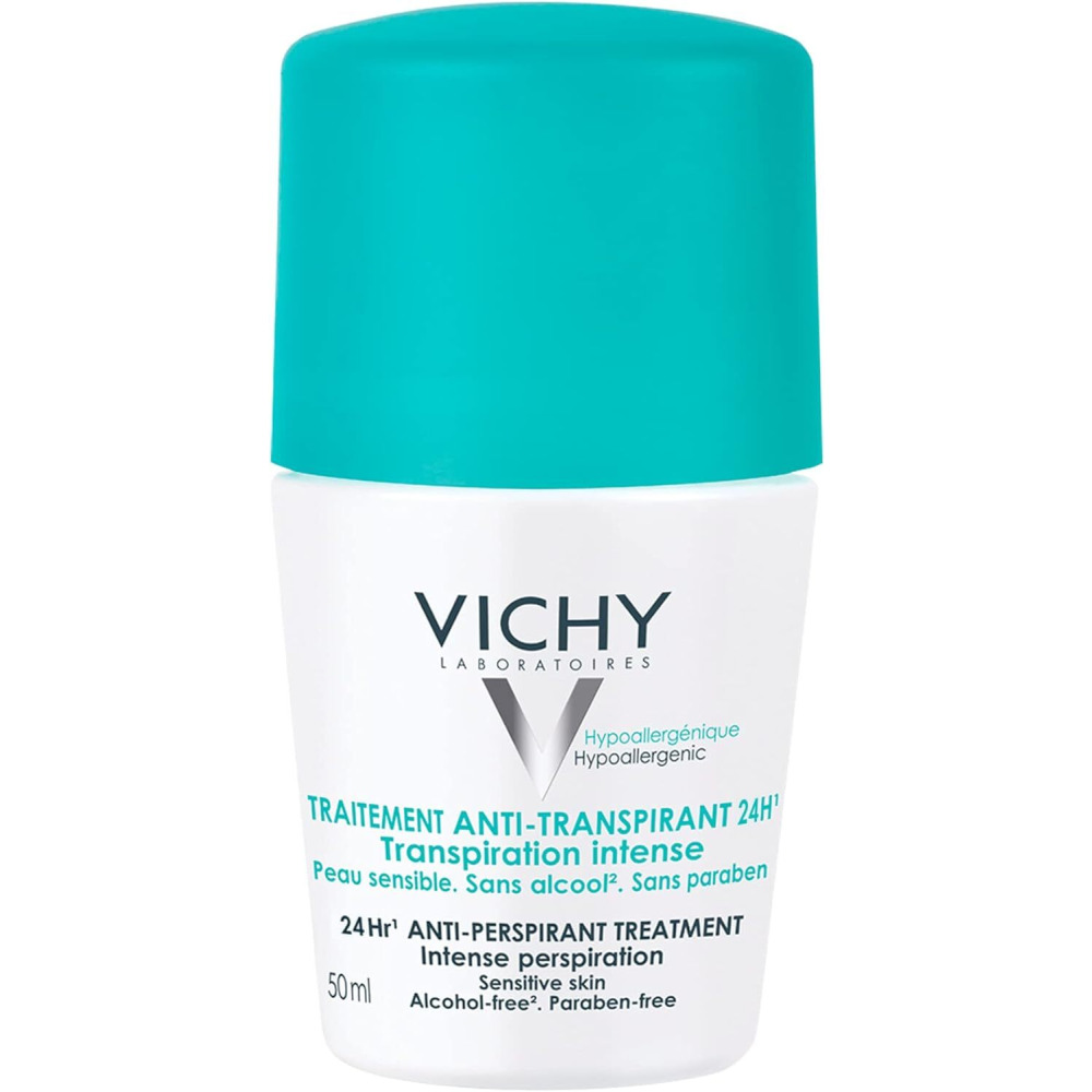 VICHY DEO traitement anti-transpirant 48h roll-on 50 ml - 1