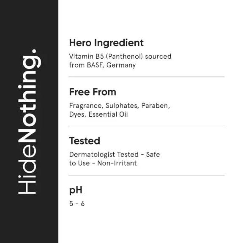 Minimalist 10% Vitamin B5 Oil Free Fast Absorbing Lightweight Face Moisturizer Gel For Oily Skin, Non Sticky Winter Cream for Women and Men, 50ml - 5