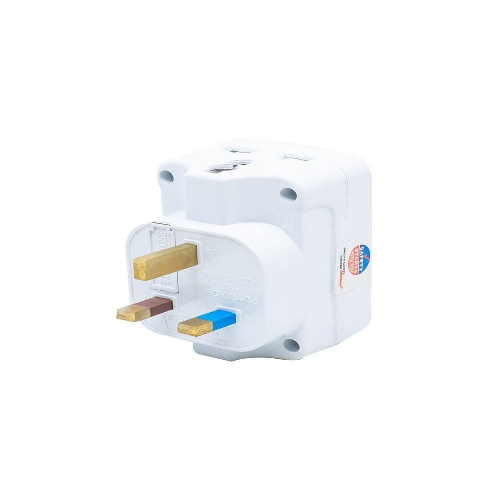 Oshtraco 3-Way Universal Multi Adaptor - 2