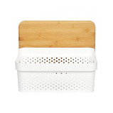 Homesmiths 10 Liter Infinity Storage Container with Bamboo Lid - 3 miniature