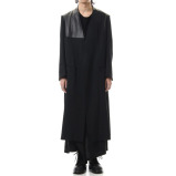 سترة سوداء مملوكة مسبقًا بدون ياقة 3 JP - 1 miniature