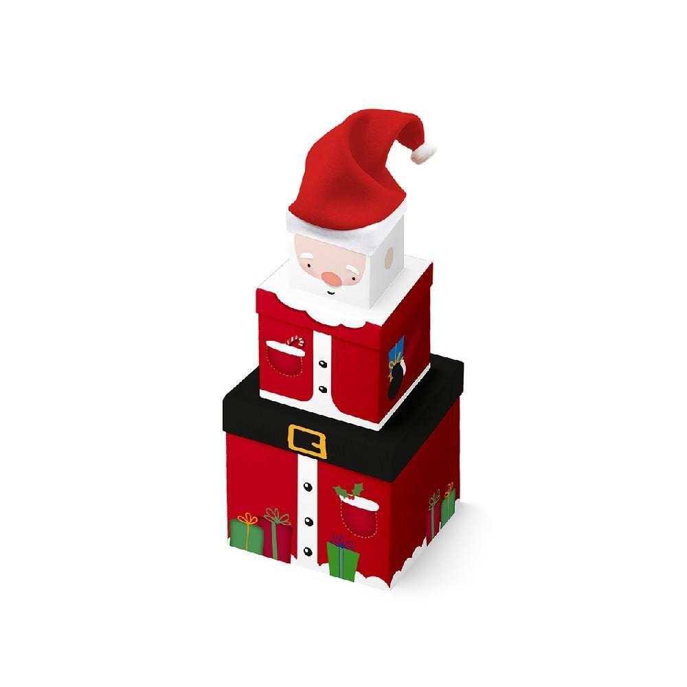 Eurowrap 3 Pieces Novelty Boxes with Plush 31073-BXC - 1