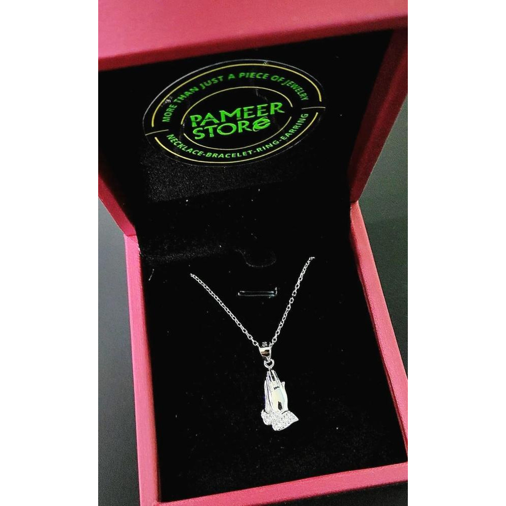 ОЖЕРЕЛЬЕ С Подвеской Из Стерлингового Серебра 925 пробы «Фея молится» - 5