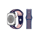 Perfii Dot Silicone Replacement Band for Apple Watch 49, 45, 44, 42 mm Series Ultra 8/7/6/5/4 SE - 2 miniature