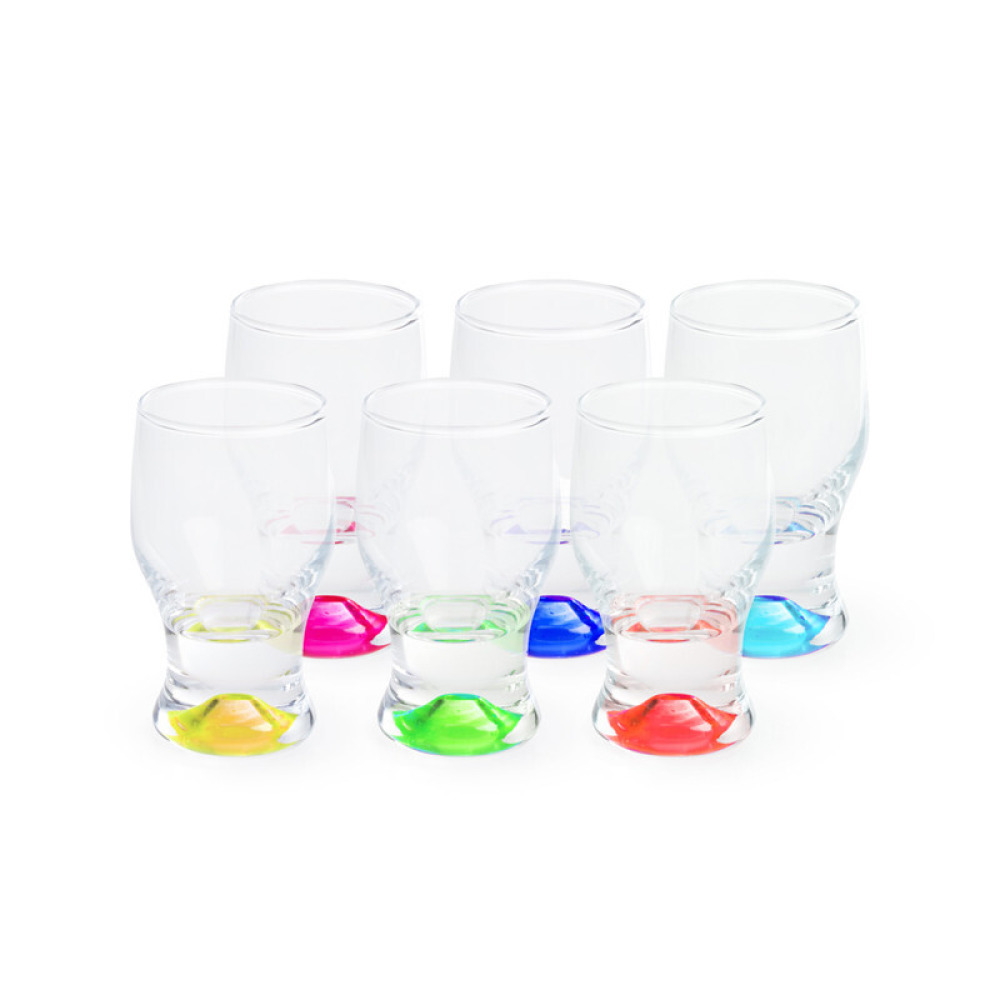 Fissman 6-Piece Shot Glasses 60ml With A Stand Glass - 4