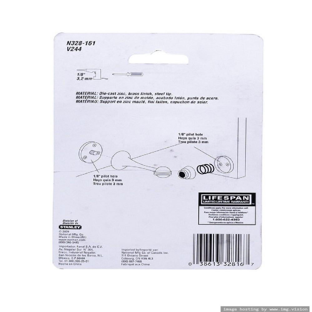 توقف الباب المغناطيسي النحاسي الوطني 3 بوصة - 2