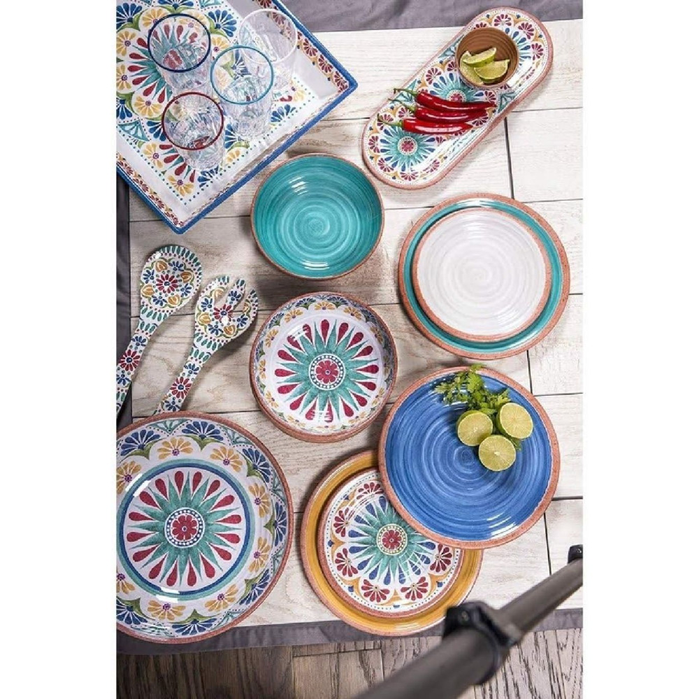 TarHong Rio Medallion Sandwich Tray - 2