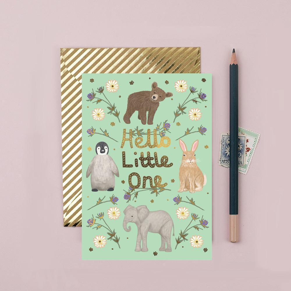 Hello Little One Card - 1