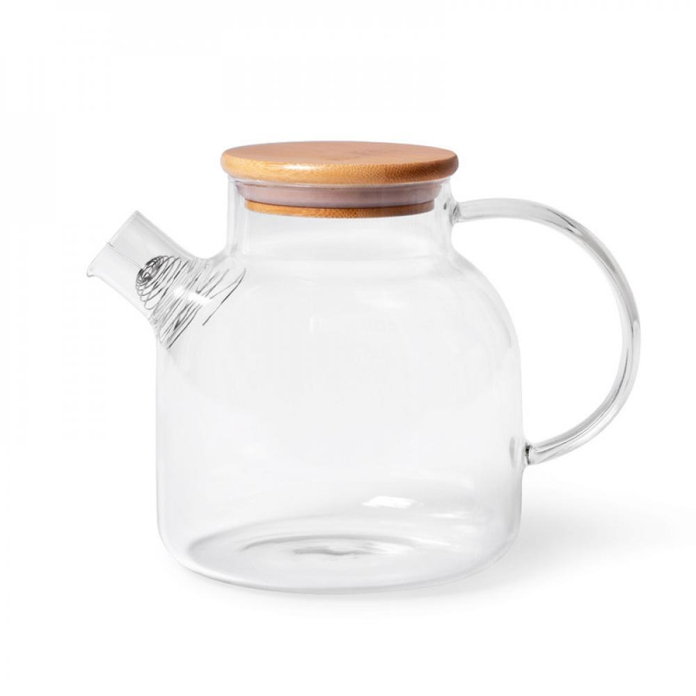 Fissman Glass Teapot With Removable Infuser Clear 1200ml - 1