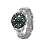 Kenneth Scott Men's Analog Green Dial Watch - K22043-SBSH - 2 miniature