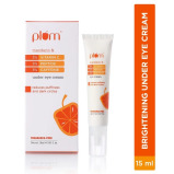 Plum 3% Vitamin C, 3% Peptide & 3% Caffeine Under Eye Cream with Mandarin 15ml - 1 miniature