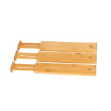 Little Storage Bamboo Expandable Drawer Dividers Set of 3 - 1 miniature