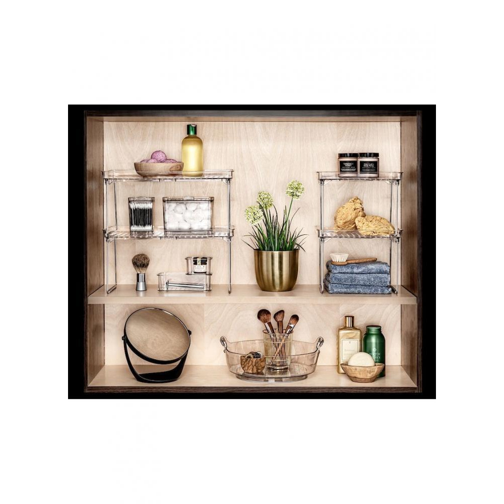 Маленькая Штабелируемая Полка Madesmart с Прозрачными Отверстиями - 2