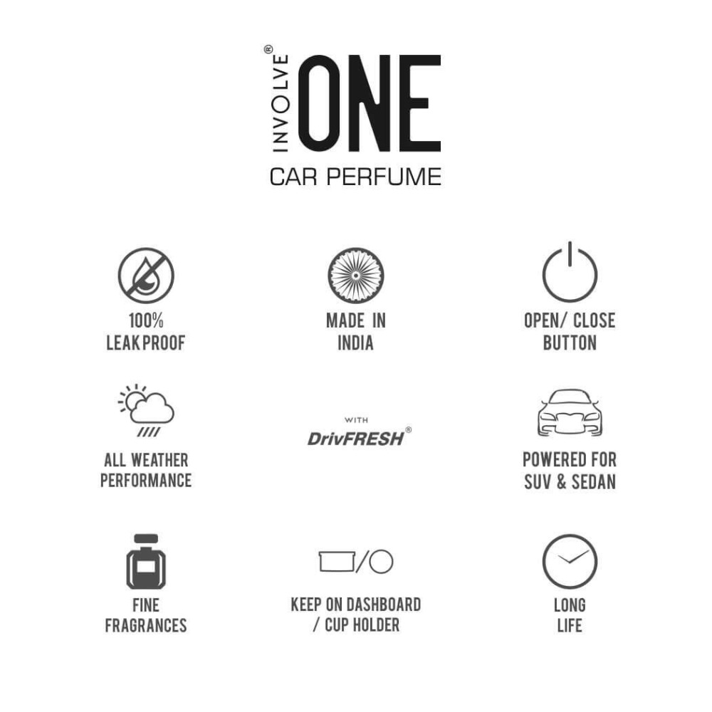 Involve Your Senses One Classic Car Perfume, 40 g - 2