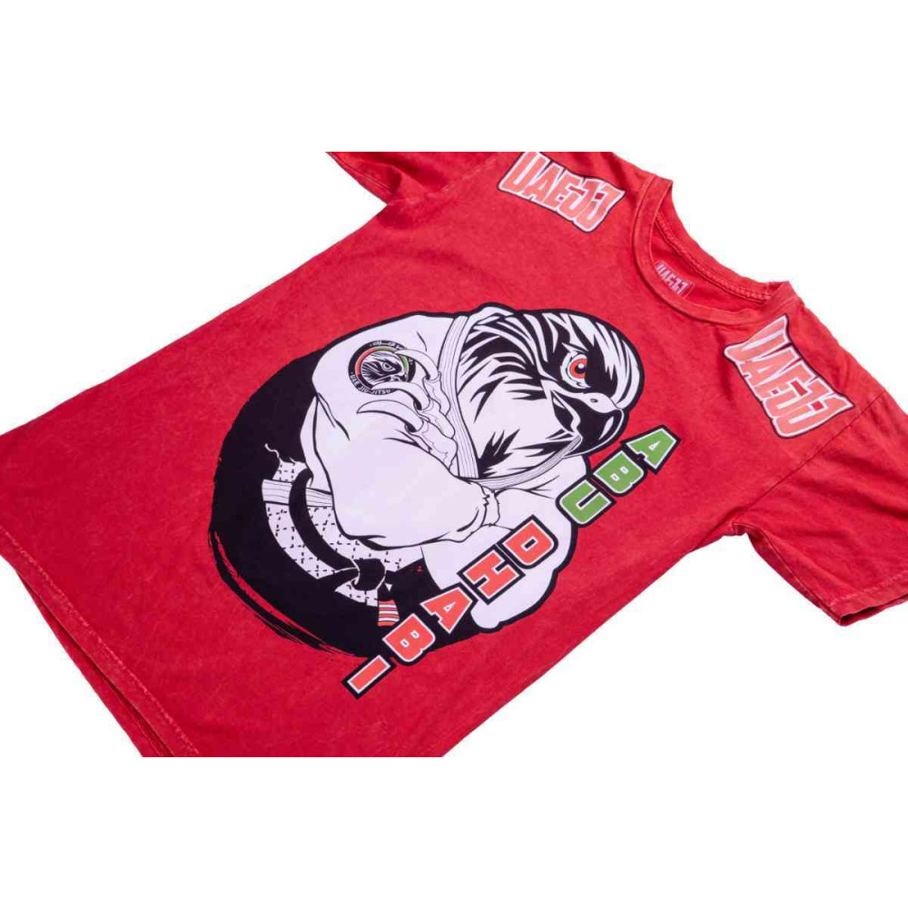 T-Shirt for UAEJJ Falcon Cotton Men, Red, size S - 2