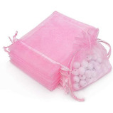 York Eliot / Gift bags, Sheer drawstring, 100 pcs, 2.8x3.6 - 2 miniature
