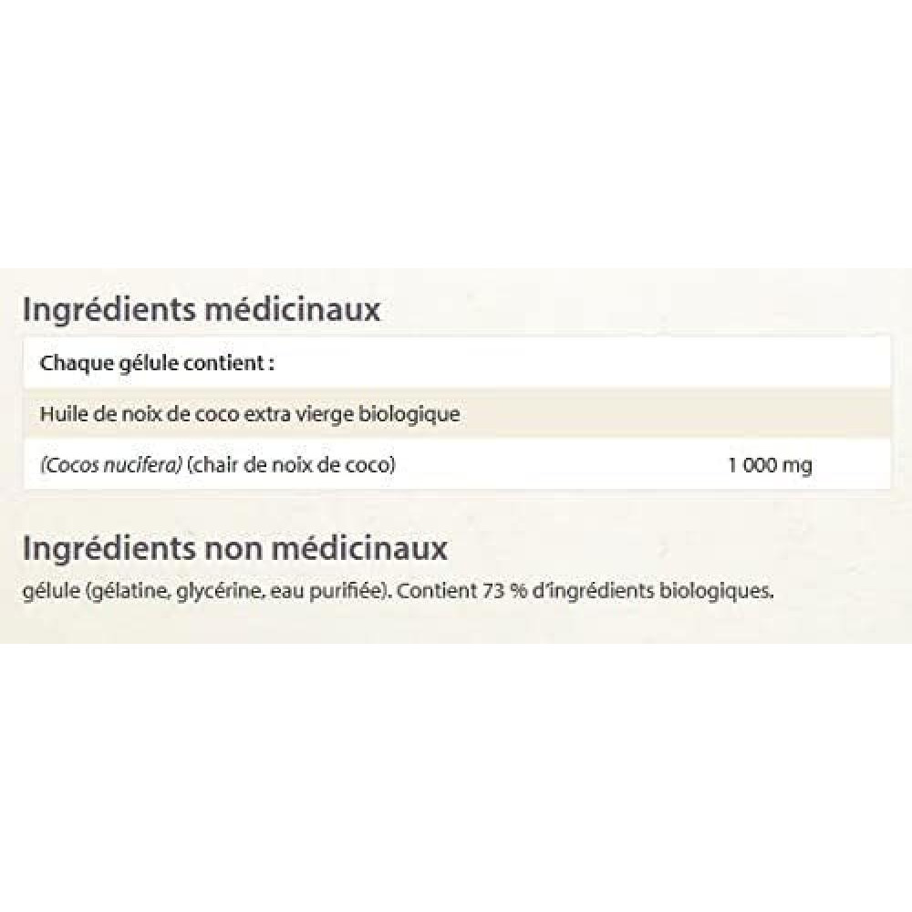 Natural Factors Coconutrich Extra Virgin Coconut Oil, 1000 mg, 120 Softgels - 4