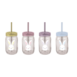 Gems Easter Cup & Straw 500Ml Assorted, 1 Piece - 1 miniature
